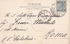 1906 Austrian Levant  Postcard From Constantinople  obelisk  For Rome