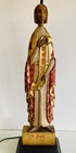 19th Century Polychrome Wood Carved Santos Figure Of St  Juan   John