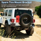 2pcs Universal Spare Tire Molle Panel Mount  Vehicle Traction Boads Bracket