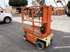 Jlg 1230es 12  Electric Vertical Mast Lift Personnel Man Aerial Stock Bidadoo