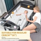 Pack And Play Mattress  38x26 Dual-sided Thick Memory Foam Pack N Play Mattresse