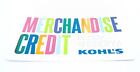 Kohls  151 78 Gift Card Merchandise Credit  39243-2 