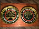 Genesee 12 Horse Ale Metal Beer Tray Gold green 1986 1987  Rochester Ny