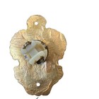 Vintage Cast Brass Push Button Door Bell