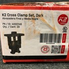 K2 Systems Solar Panel Cross Clamp Set 4000145  Dark  Case Of 20