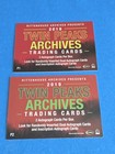 2 Card Promo Card Set  - 2019 Rittenhouse Twin Peaks  Archives Cards P1  And P2