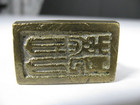 Vintage Tibetan Buddhist Brass Elephant Stamp W ancient Seal Script Characters