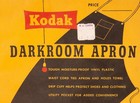 Kodak Darkroom Apron Black - Medium  30 x34   - New Never Opened -  Usa Seller -