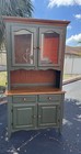 Selling A Beautiful Green Hutch Ready To Find A New Home   Price 400  Obo