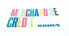 Kohls  106 38 Gift Card Merchandise Credit  39243-1 