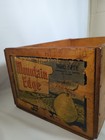 Primitive Vintage Mountain Edge Wood Fruit Crate Pear Crate Yakima Fruit Varnish