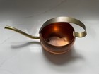 Vintage Coppercraft Guild Taunton Ma Copper Watering Can Brass Handle Mcm Plante