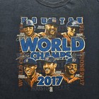 Majestic Mlb 2017 Houston Astros World Champions Roster Graphic Tshirt Mens Xl
