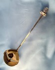 Gorham Coin Silver Bust Punch Ladle Gold Wash 13 1 4 Inches No Mono