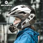 Rockbros Children s Bike Helmet Full Face Detachable Ultralight With Taillight