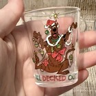 Scooby Doo Shot Glass Holiday Christmas Set Of 4