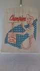 Vintage 50s Champion Stay Open Clothespin Clothes   38 Pin Laundry Bag W Hanger