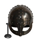 Viking Helmet  Gjermundbu Helmet   Warrior Costume Free Wooden Stand - Larp  Sca