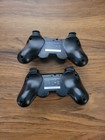 Bundle Lot Of 2 Oem Sony Playstation 3 Dualshock Controllers Need Repairs