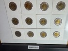 Lot Of 12 Unc Egypt 1 Pound Coins Bi-metal 2015-2021 Cobm-10041