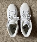 Nike White Leather High Top Basketball Sneakers Teens Comfort Cushioned