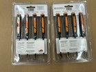 2 Sets Of 4 Mayhew Catspaw 6 1 2  Mini Hook   Pick Tool Set Pouch Orange 60003 
