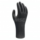 100 Pack Showa 6112pfl Disposable Gloves  Size Large  4 Mil  Nitrile-coated