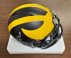 Mike Sainristil Signed Autographed Michigan Mini Helmet Jsa
