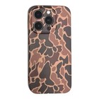 Camo Phone Case Compatible With Iphone  Duck Camo  Camouflage  16 Pro Brown
