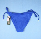 Nwt Wild Fable Women   s Xxs 00 Blue Side Tie Bikini Bottom Star Charms