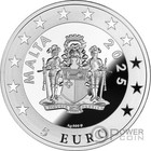 Prague City Hall Clocks 1 Oz Silver Coin 5    Euro Malta 2025