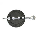 6 In  Cast Iron Damper