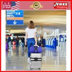 Adjustable Luggage Strap Bag Bungee Elastic Travel Suitcase Belt Black