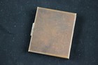 Souvenir Engraved Compact Copper 2 3 4  X 2 1 2  1960s