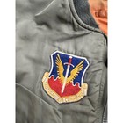 Vintage Alpha Industries Ma-1 Flight Jacket Sage Green Air Command 60 s Small