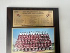 San Francisco 49ers Super Bowl Xxiv Champions Commemorative Plaque