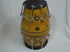 Wood Dholak Indian Folk Musical Instrument Drum Nuts N Bolt Handmade Free  Bag