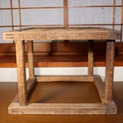 Japanese Antique Wooden Tower Yagura Kotatsu Brazier Heater Tool Wo463