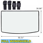 Heavy Duty Front Full Windshield For 2013-2025 Polaris Ranger 1000 Xp   900 Xp