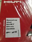 Hilti Diamond Cup Wheel Dg-cw Spx  5  X 5 8-11 In Univ Concrete Grinder 2238543