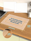 2pcs 15 75  X 11 81  Silicone Non-slip Mat For Cutting Board  Durable