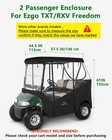 Golf Cart Enclosure 2 Passenger For Ezgo Txt Rxv