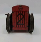 1940   s Marx No 2 Tin Wind Up Litho Climbing Tractor Works
