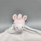 Angel Dear Unicorn Rainbow Security Blanket Lovey White Baby Pink Plush Sleeping