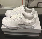 Us Nike Air Force 1 Low Top Triple  White  07 Mens White Sports Classic Sneaker