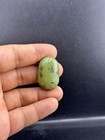 Large Rare Old Vintage Tibetan Turquoise Stone Beads Worn Patina Bead Top Bead