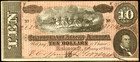 Csa  10 Richmond Confederate States Of America  Feb  17th  1864 T-68