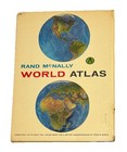 1966 Rand Mcnally World Atlas - Hardcover