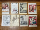 8x Vintage Theater Playbill Magazines Lot - Free Ship