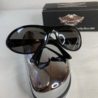 Harley-davidson Profile 98168-05v Gloss Black Full Rim Riding Goggles    read